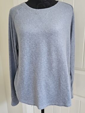 Roudelain Cozy Lightweight Blue Women's Sweater/sweatshirt, Medium